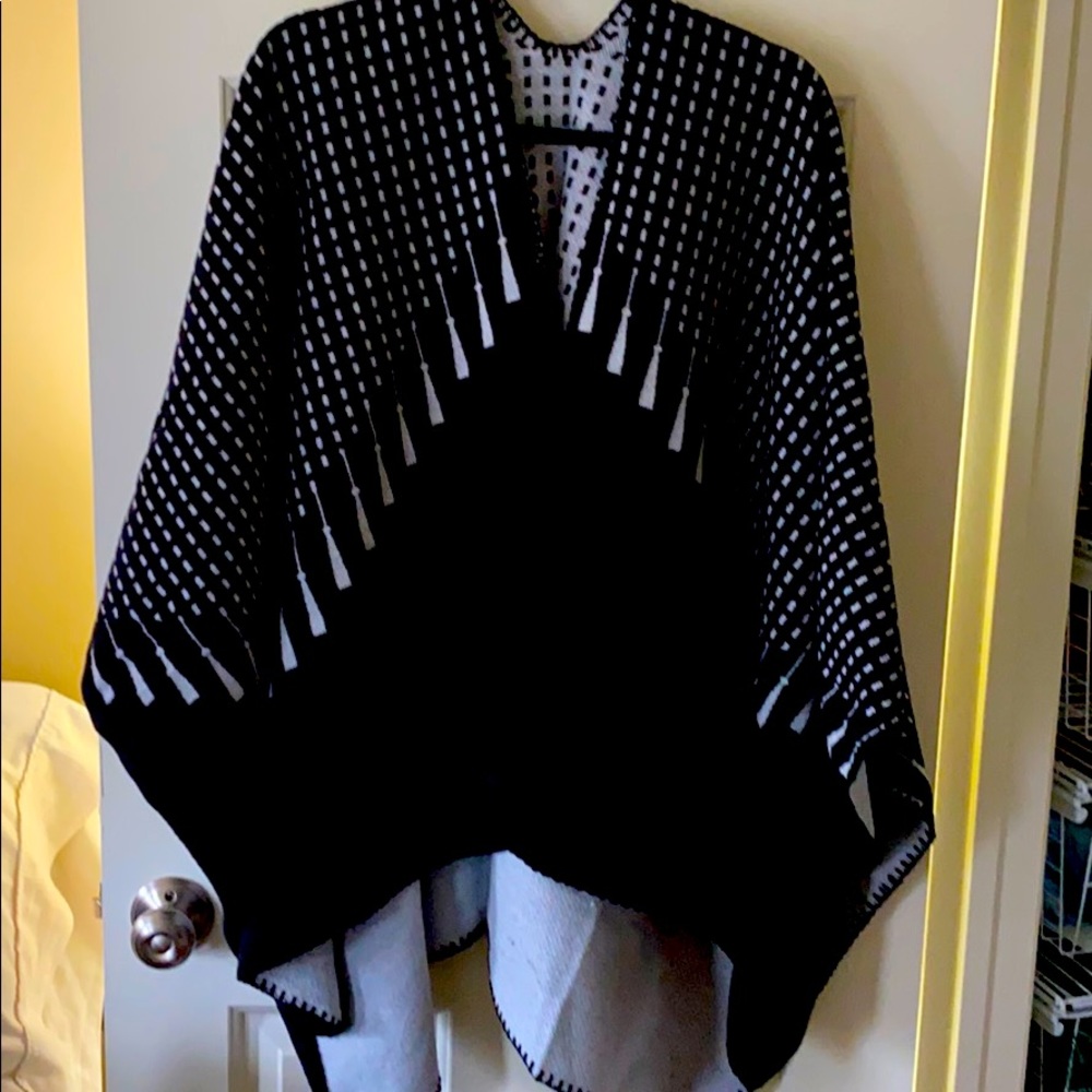 Women's Color Block Shawl